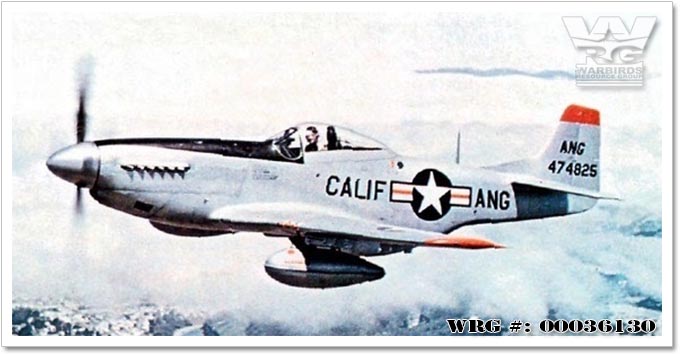 P-51 Mustang/44-74825 of the California ANG.